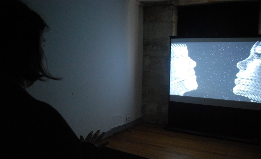 2 Faces - William P - installation interactive art numérique